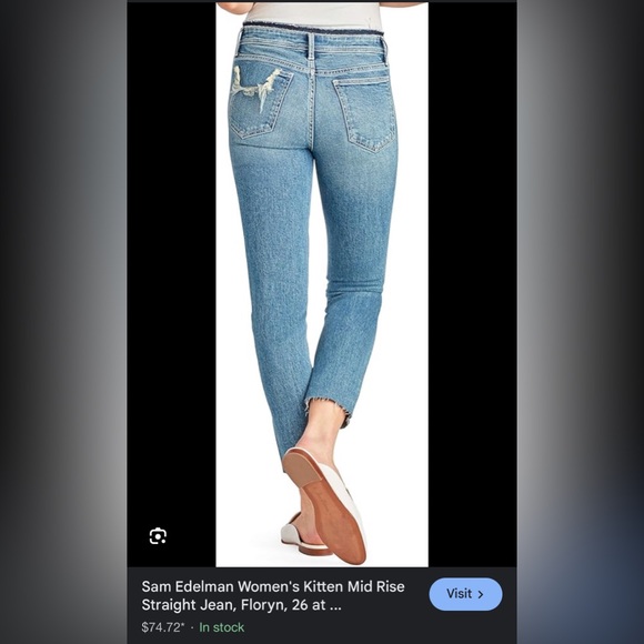 Sam Edelman Light Blue Skinny Jeans - Picture 15 of 16